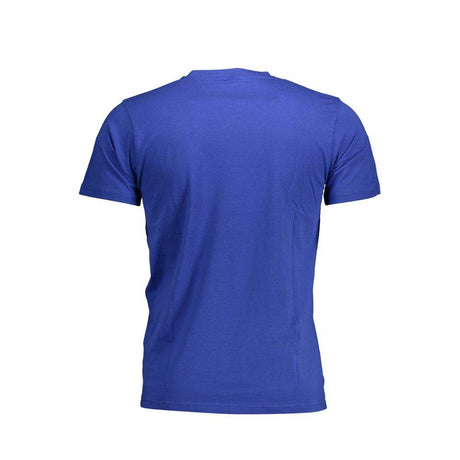 Sergio Tacchini Blue Cotton Men T-Shirt - Hilstor
