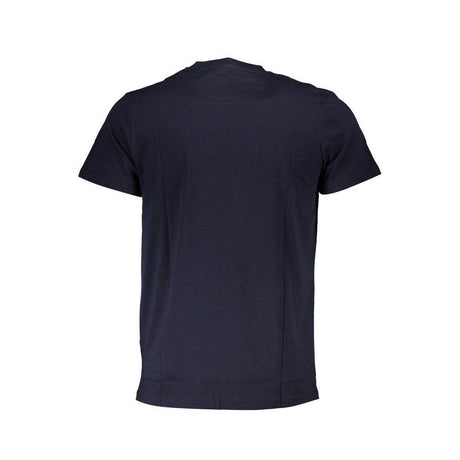 Cavalli Class Blue Cotton Men T-Shirt - Hilstor
