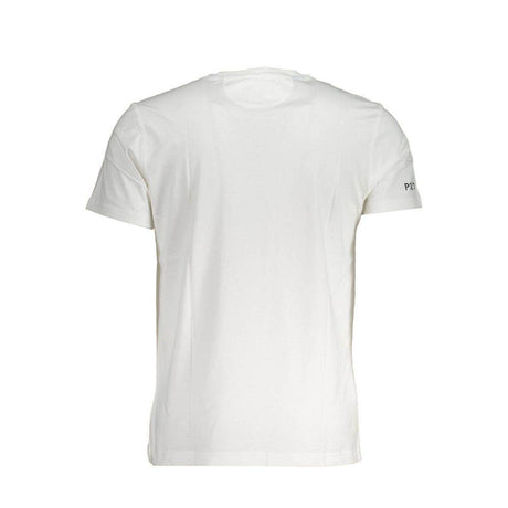 La Martina White Cotton Men T-Shirt - Hilstor