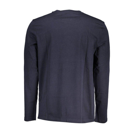 Hugo Boss Blue Cotton Men T-Shirt - Hilstor