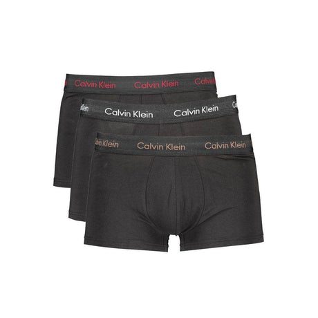 Calvin Klein Black Cotton Men Boxer - Hilstor