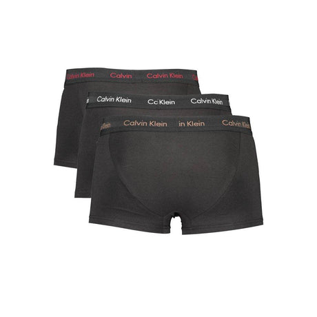 Calvin Klein Black Cotton Men Boxer - Hilstor