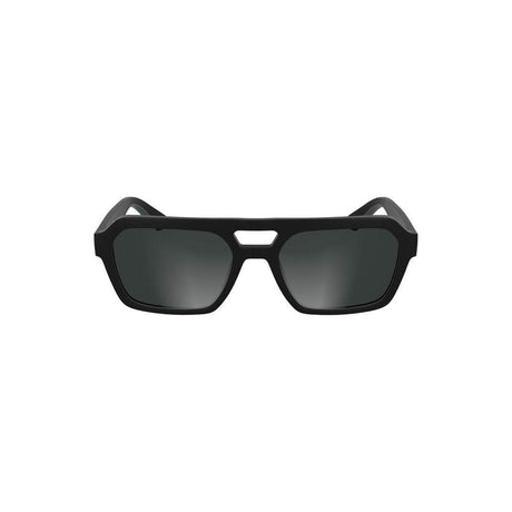 Calvin Klein Black Bio-Based Men Sunglasses - Hilstor