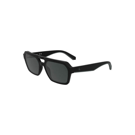 Calvin Klein Black Bio-Based Men Sunglasses - Hilstor