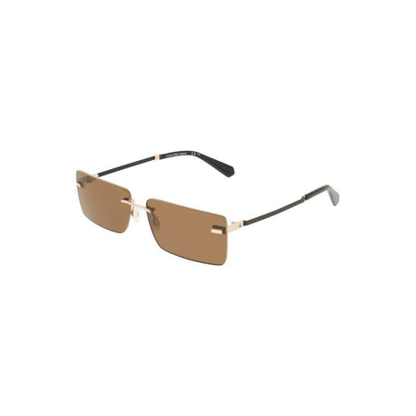 Calvin Klein Beige Metal Women Sunglass - Hilstor