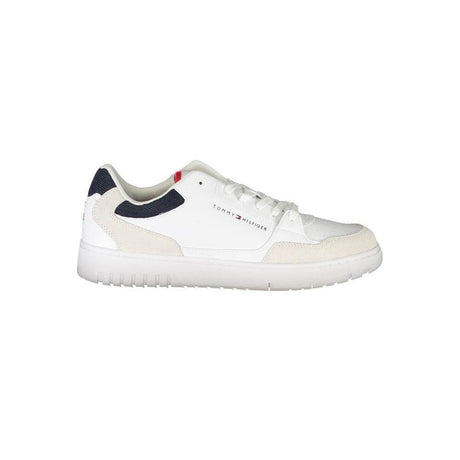 Tommy Hilfiger White Leather Men Sneaker - Hilstor