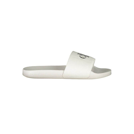 Calvin Klein White Polyester Women Sandal - Hilstor