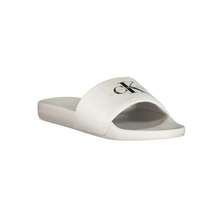 Calvin Klein White Polyester Women Sandal - Hilstor