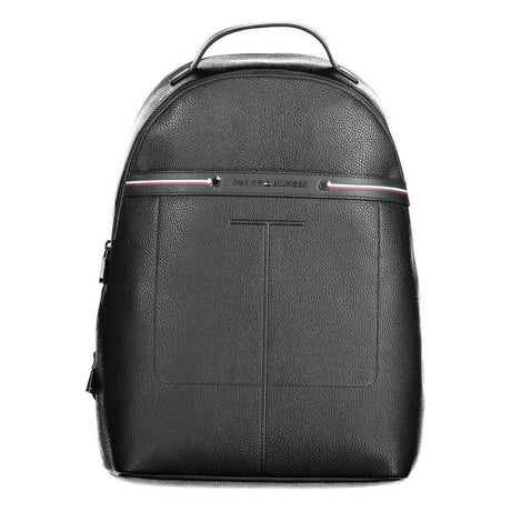 Tommy Hilfiger Black Polyethylene Men Backpack - Hilstor