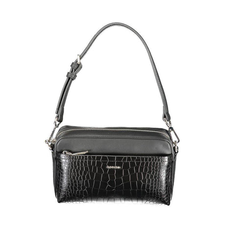 Calvin Klein Black Polyester Handbag - Hilstor