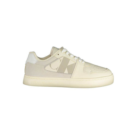 Calvin Klein White Polyethylene Men Sneaker - Hilstor