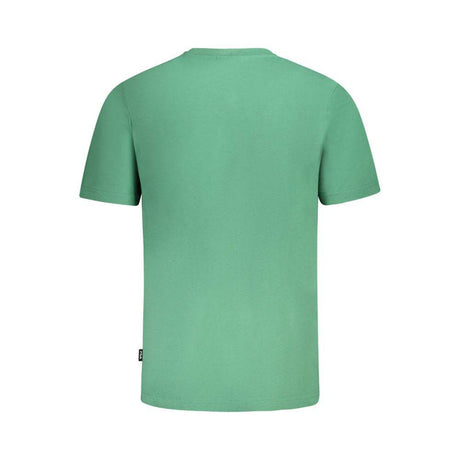 Fila Green Cotton Men T-Shirt - Hilstor