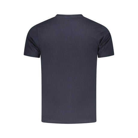 Cavalli Class Blue Cotton Men T-Shirt - Hilstor