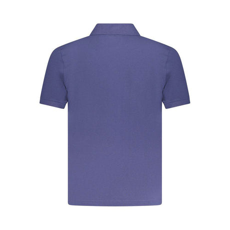 K-WAY Blue Cotton Polo Shirt - Hilstor