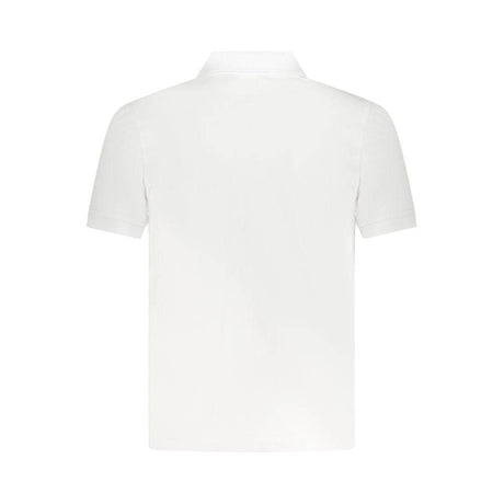 K-WAY White Cotton Polo Shirt - Hilstor