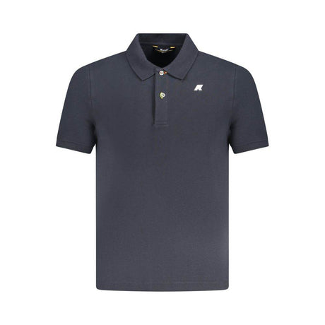 K-WAY Blue Cotton Polo Shirt - Hilstor
