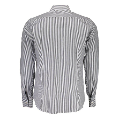 La Martina Blue Cotton Men Shirt - Hilstor
