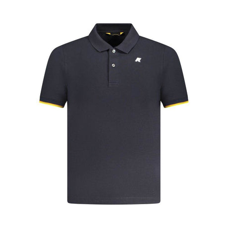 K-WAY Blue Cotton Polo Shirt - Hilstor