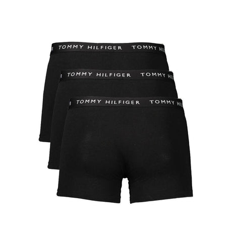 Tommy Hilfiger Black Cotton Men Boxer - Hilstor