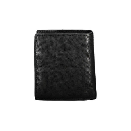 Tommy Hilfiger Black Leather Men Wallet - Hilstor