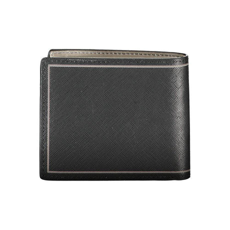 Tommy Hilfiger Black Leather Wallet - Hilstor