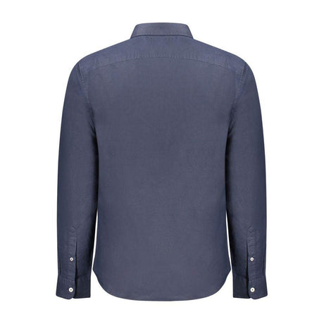 Timberland Blue Cotton Shirt - Hilstor