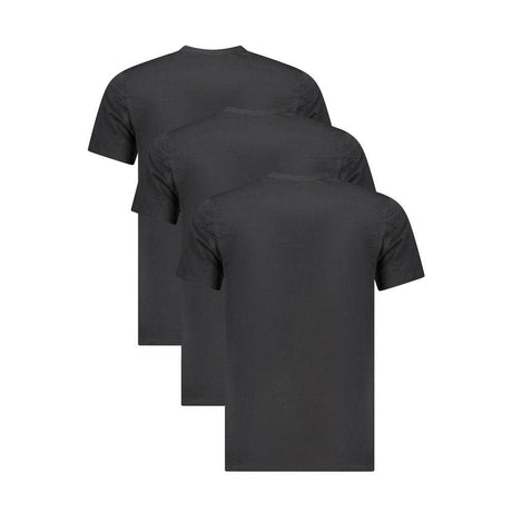 Calvin Klein Black Cotton Men T-Shirt - Hilstor