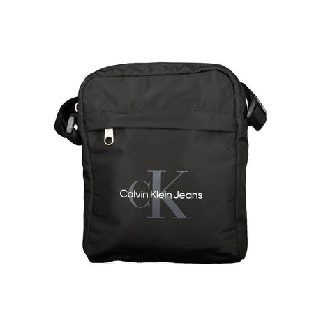 Calvin Klein Black Polyester Men Shoulder Bag - Hilstor