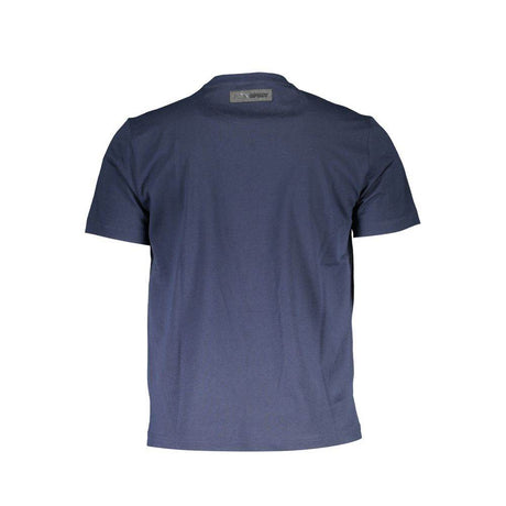 Plein Sport Blue Cotton Men T-Shirt - Hilstor