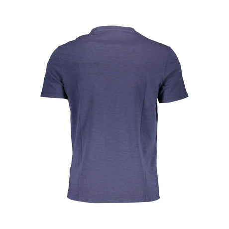 Guess Jeans Blue Cotton Men T-Shirt - Hilstor