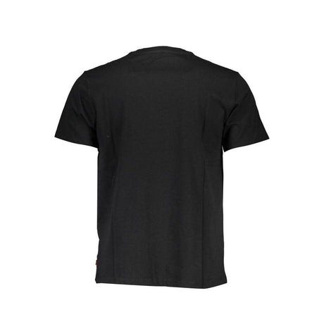 Levi's Black Cotton Men T-Shirt - Hilstor