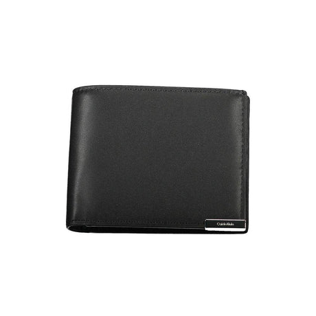 Calvin Klein Black Polyethylene Men Wallet - Hilstor