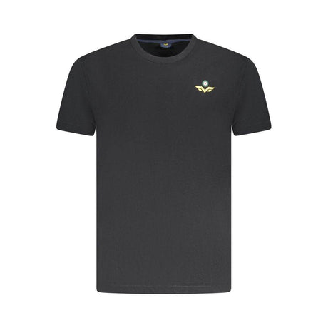 Armata Di Mare Black Cotton Men T-Shirt - Hilstor