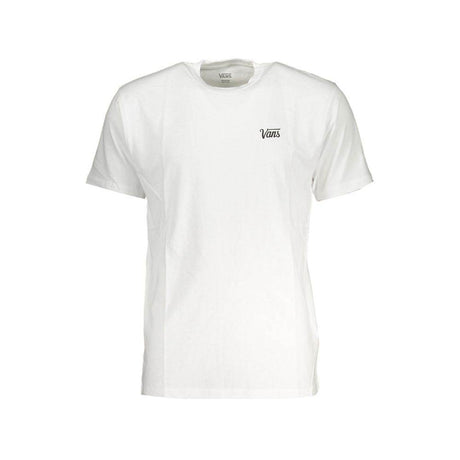 Vans White Cotton Men T-Shirt - Hilstor