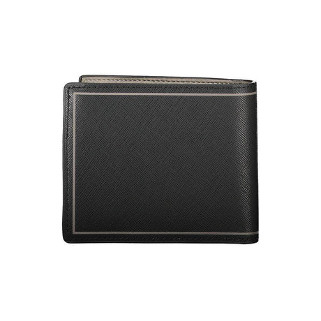 Tommy Hilfiger Black Leather Wallet - Hilstor