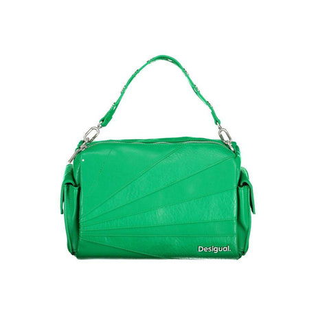 Desigual Green Polyethylene Handbag - Hilstor