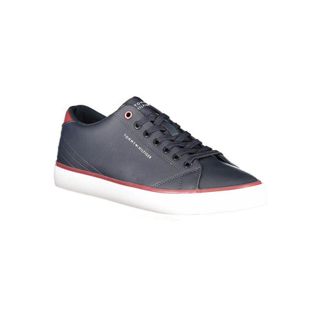 Tommy Hilfiger Blue Polyester Sneaker - Hilstor