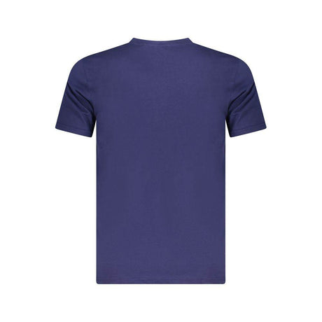 Cavalli Class Blue Cotton Men T-Shirt - Hilstor