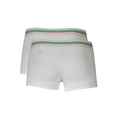 Aeronautica Militare White Cotton Men Boxer - Hilstor