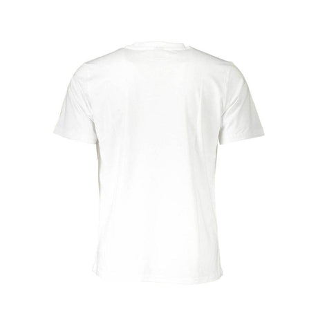 North Sails White Cotton Men T-Shirt - Hilstor