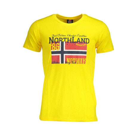 Norway 1963 Yellow Cotton Men T-Shirt - Hilstor