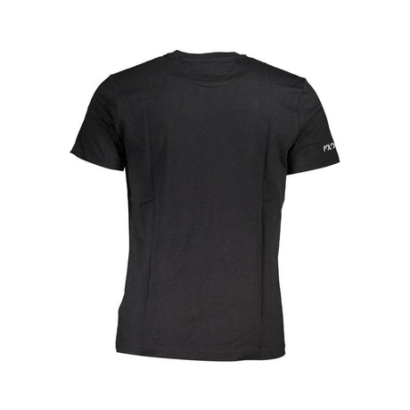 La Martina Black Cotton Men T-Shirt - Hilstor