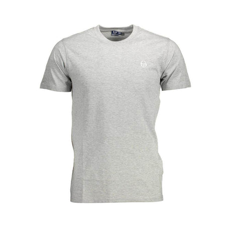Sergio Tacchini Brown Cotton Men T-Shirt - Hilstor