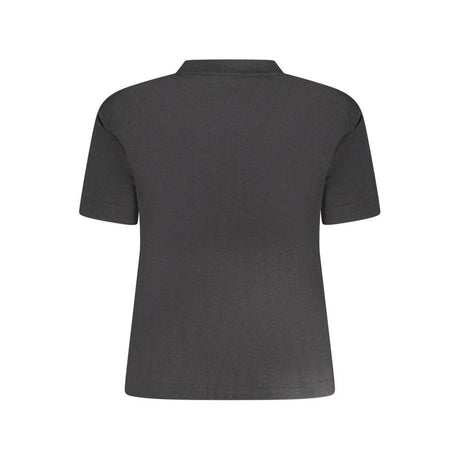 Calvin Klein Black Cotton Women T-Shirt - Hilstor