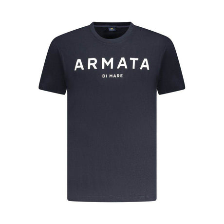 Armata Di Mare Blue Cotton Men T-Shirt - Hilstor