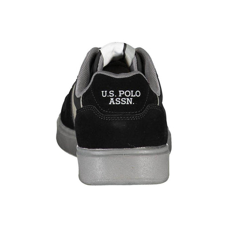 U.S. POLO ASSN. Black Polyethylene Men Sneaker - Hilstor