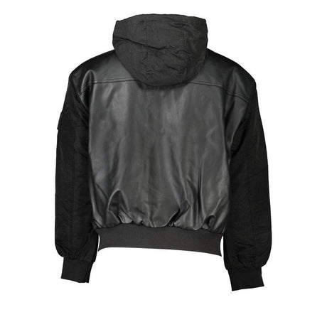 Calvin Klein Black Polyethylene Men Jacket - Hilstor