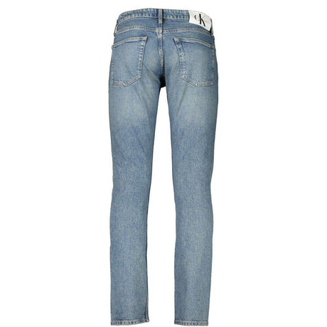 Calvin Klein Blue Cotton Men Jeans - Hilstor