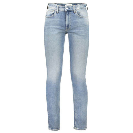 Calvin Klein Blue Cotton Men Jeans - Hilstor