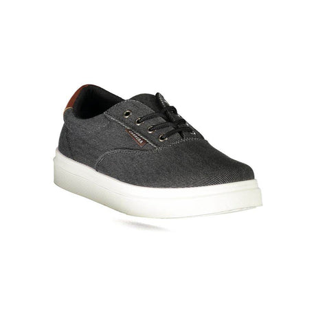 Carrera Black Polyester Sneaker - Hilstor